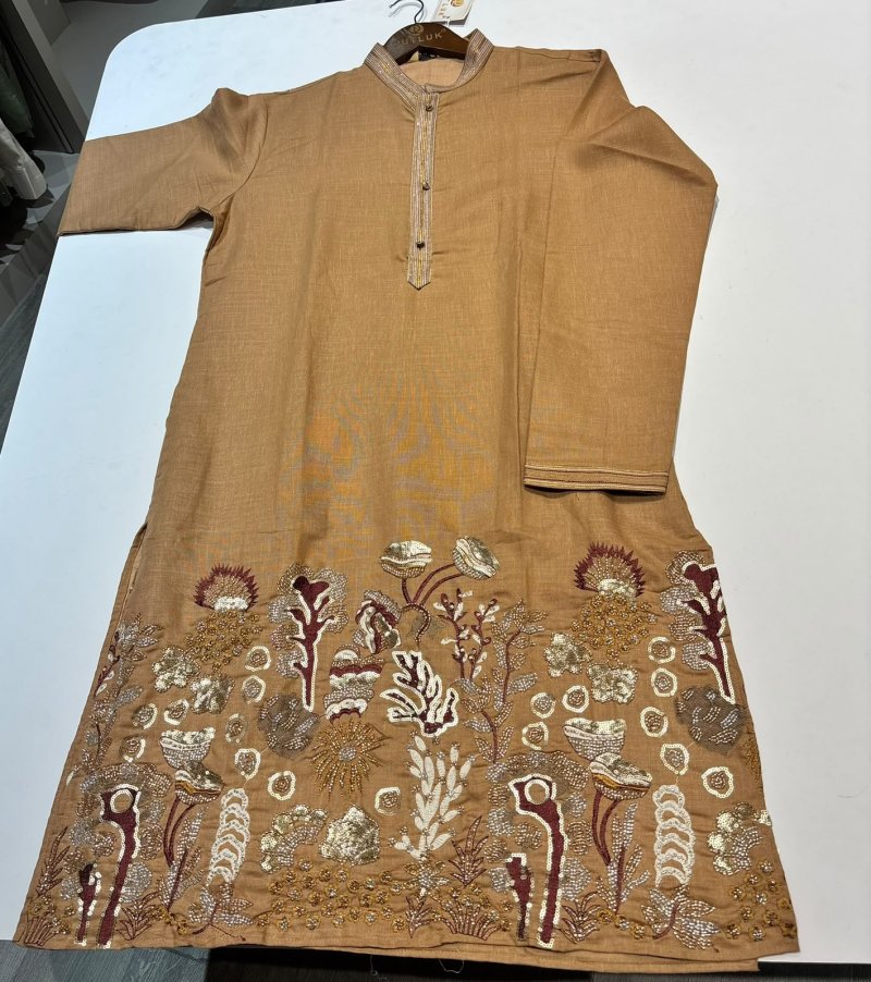 Outluk Wedding Vol 54 Heavy Lachaka Mens Kurta With Pajama